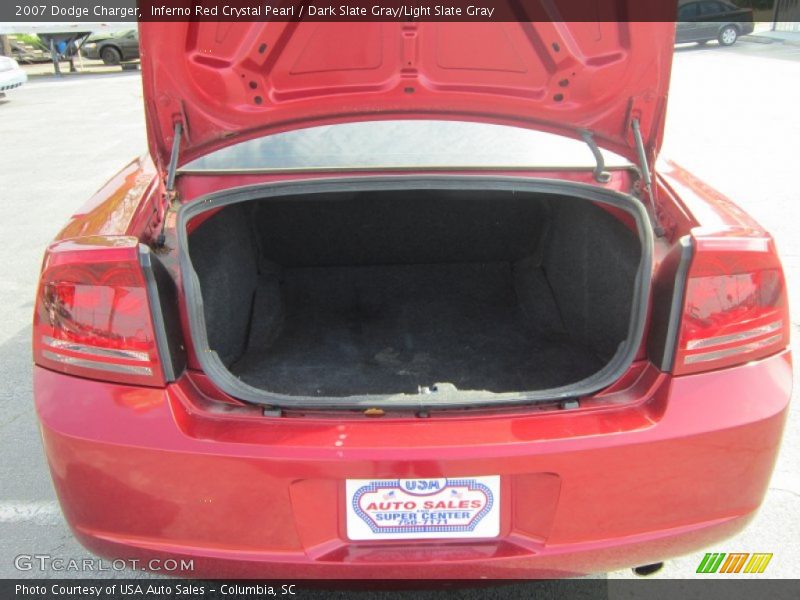 Inferno Red Crystal Pearl / Dark Slate Gray/Light Slate Gray 2007 Dodge Charger