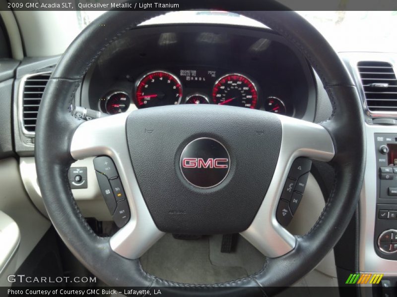 Quicksilver Metallic / Light Titanium 2009 GMC Acadia SLT