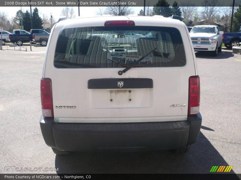Stone White / Dark Slate Gray/Light Slate Gray 2008 Dodge Nitro SXT 4x4