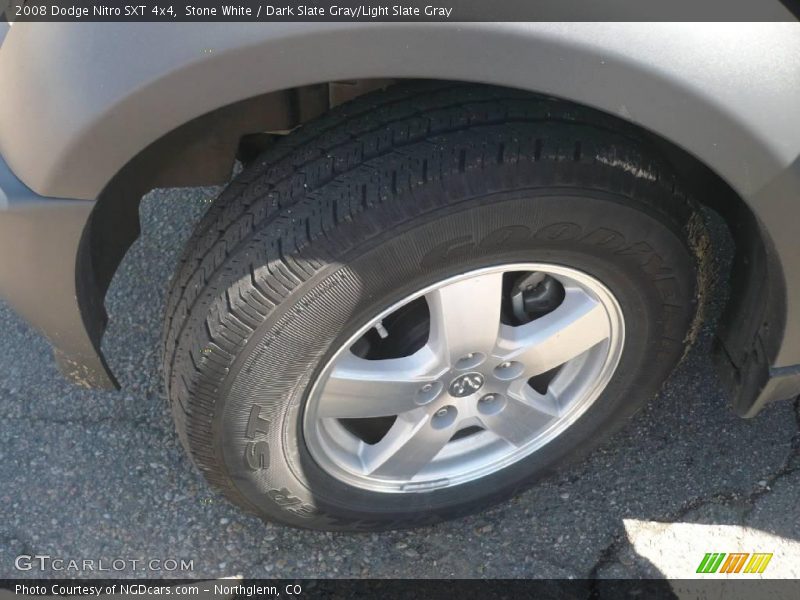 Stone White / Dark Slate Gray/Light Slate Gray 2008 Dodge Nitro SXT 4x4