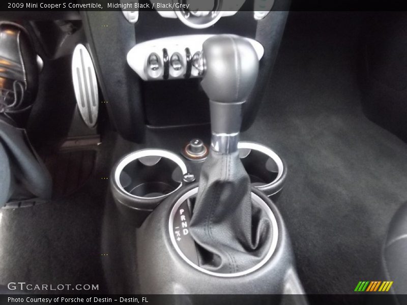 Midnight Black / Black/Grey 2009 Mini Cooper S Convertible