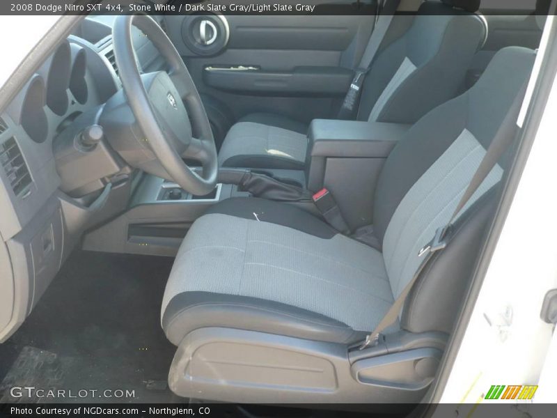Stone White / Dark Slate Gray/Light Slate Gray 2008 Dodge Nitro SXT 4x4