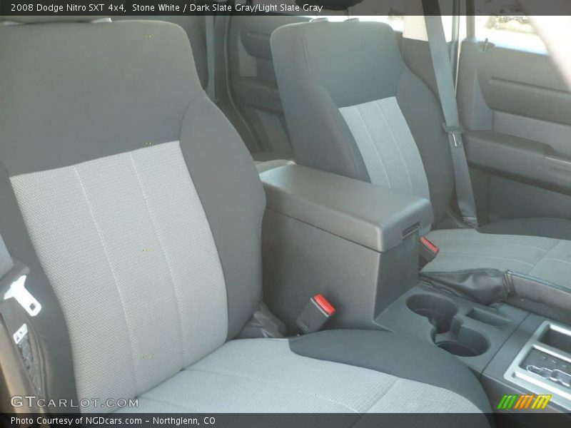 Stone White / Dark Slate Gray/Light Slate Gray 2008 Dodge Nitro SXT 4x4