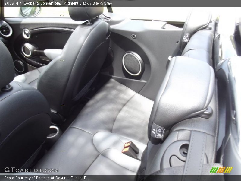 Midnight Black / Black/Grey 2009 Mini Cooper S Convertible