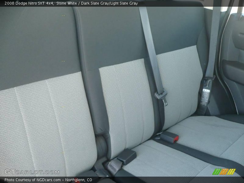 Stone White / Dark Slate Gray/Light Slate Gray 2008 Dodge Nitro SXT 4x4