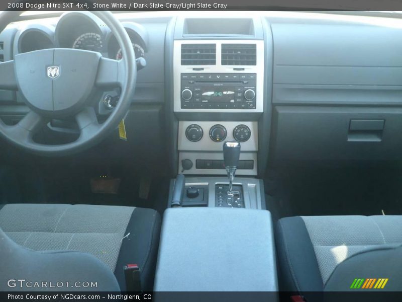 Stone White / Dark Slate Gray/Light Slate Gray 2008 Dodge Nitro SXT 4x4