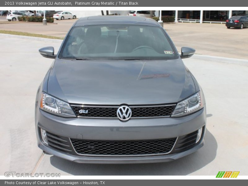 Platinum Gray Metallic / Titan Black 2013 Volkswagen Jetta GLI Autobahn