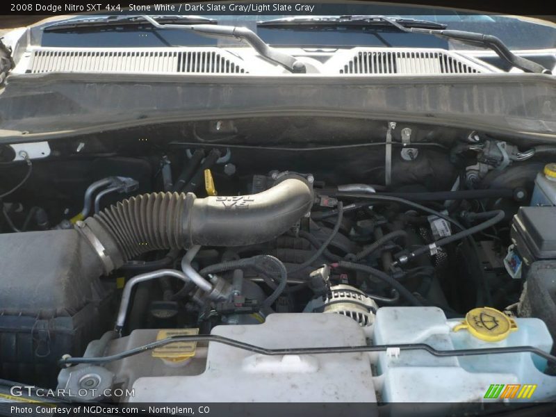 Stone White / Dark Slate Gray/Light Slate Gray 2008 Dodge Nitro SXT 4x4