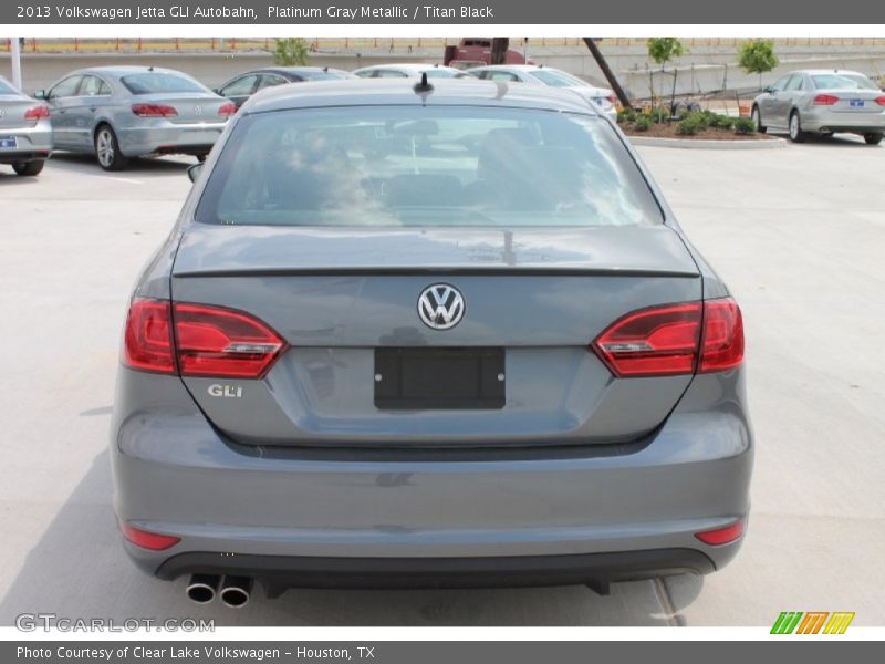Platinum Gray Metallic / Titan Black 2013 Volkswagen Jetta GLI Autobahn