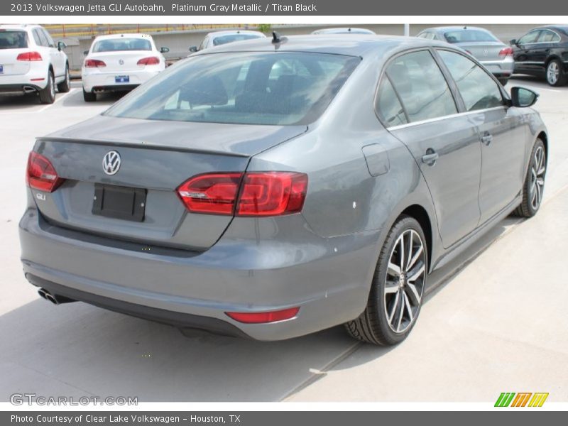 Platinum Gray Metallic / Titan Black 2013 Volkswagen Jetta GLI Autobahn