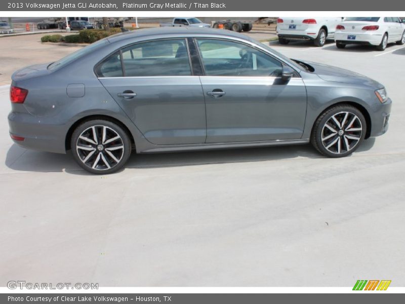 Platinum Gray Metallic / Titan Black 2013 Volkswagen Jetta GLI Autobahn