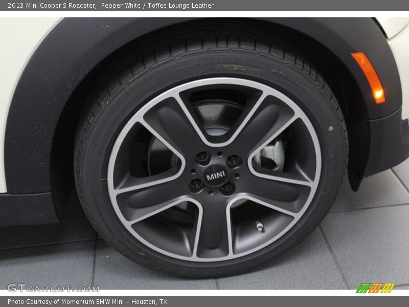 Pepper White / Toffee Lounge Leather 2013 Mini Cooper S Roadster
