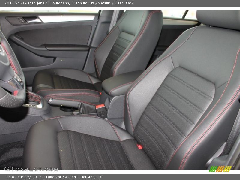 Platinum Gray Metallic / Titan Black 2013 Volkswagen Jetta GLI Autobahn