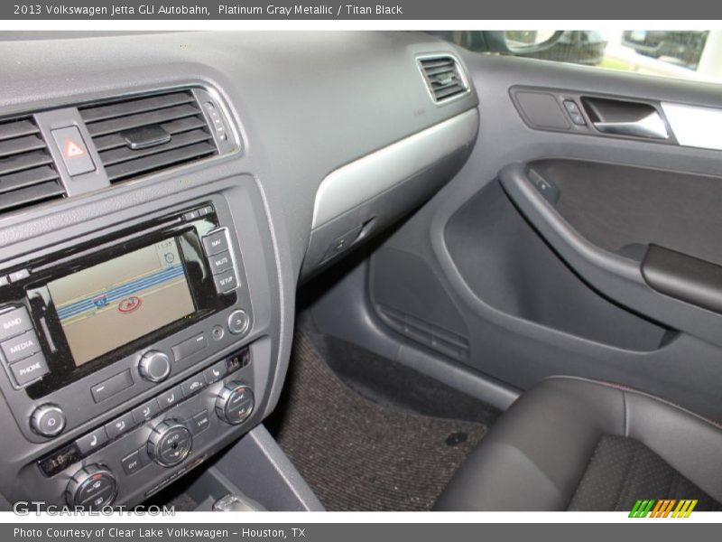 Platinum Gray Metallic / Titan Black 2013 Volkswagen Jetta GLI Autobahn