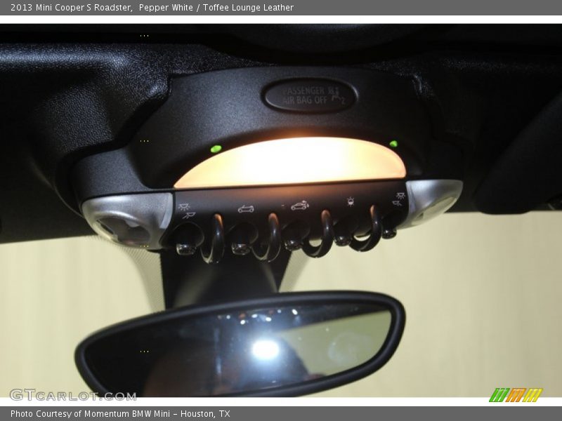 Pepper White / Toffee Lounge Leather 2013 Mini Cooper S Roadster