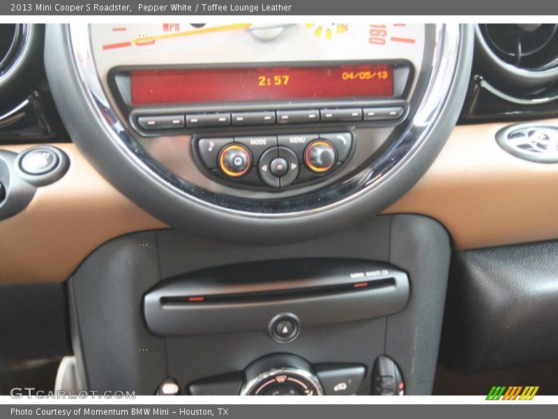 Pepper White / Toffee Lounge Leather 2013 Mini Cooper S Roadster