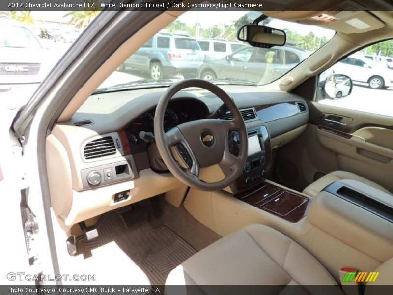  2012 Avalanche LTZ Dark Cashmere/Light Cashmere Interior