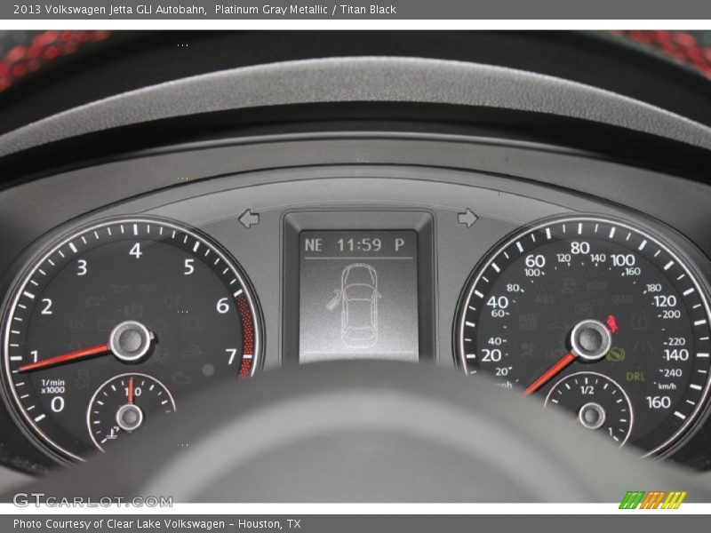 Platinum Gray Metallic / Titan Black 2013 Volkswagen Jetta GLI Autobahn