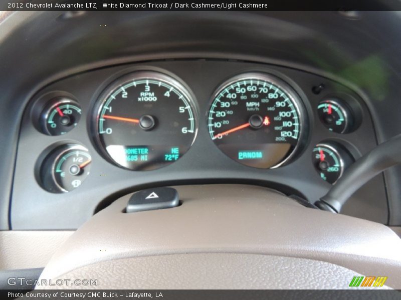  2012 Avalanche LTZ LTZ Gauges