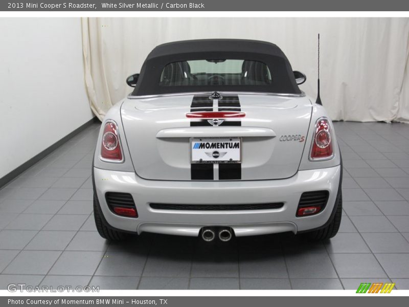 White Silver Metallic / Carbon Black 2013 Mini Cooper S Roadster
