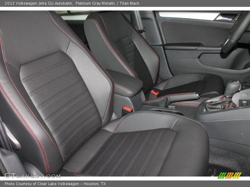 Platinum Gray Metallic / Titan Black 2013 Volkswagen Jetta GLI Autobahn