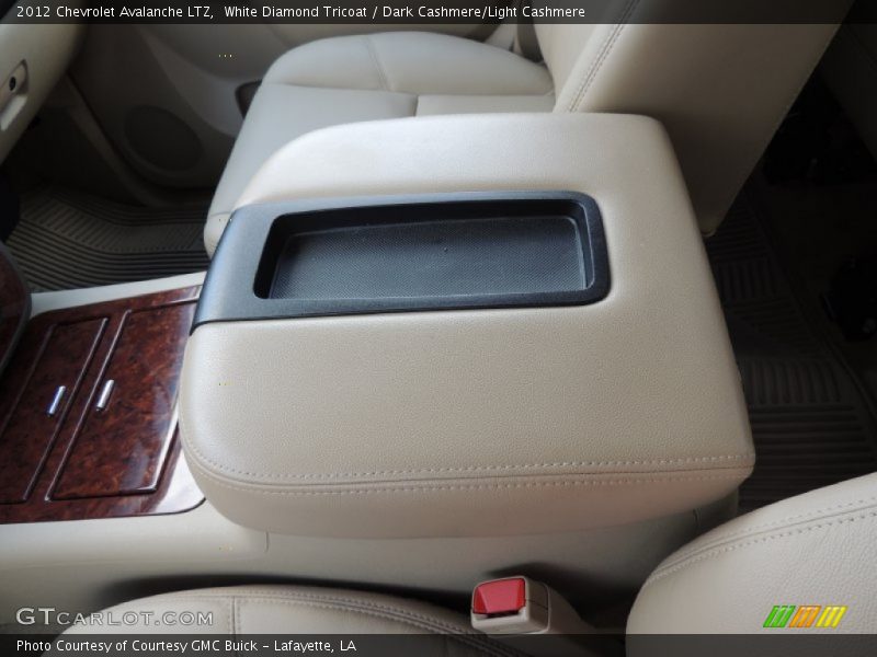 White Diamond Tricoat / Dark Cashmere/Light Cashmere 2012 Chevrolet Avalanche LTZ