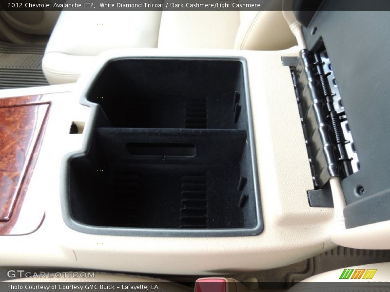 White Diamond Tricoat / Dark Cashmere/Light Cashmere 2012 Chevrolet Avalanche LTZ