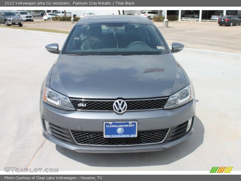 Platinum Gray Metallic / Titan Black 2013 Volkswagen Jetta GLI Autobahn