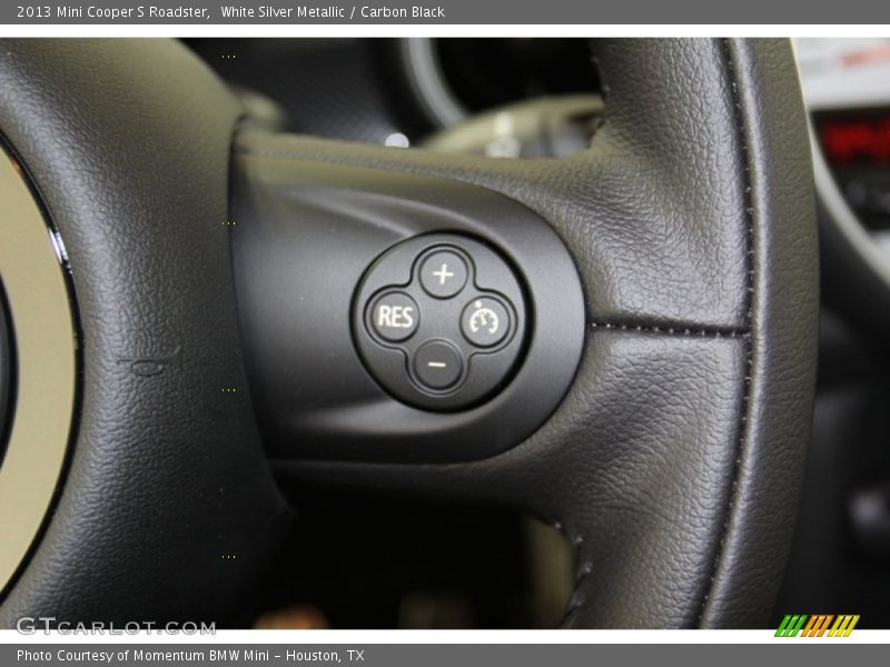 White Silver Metallic / Carbon Black 2013 Mini Cooper S Roadster