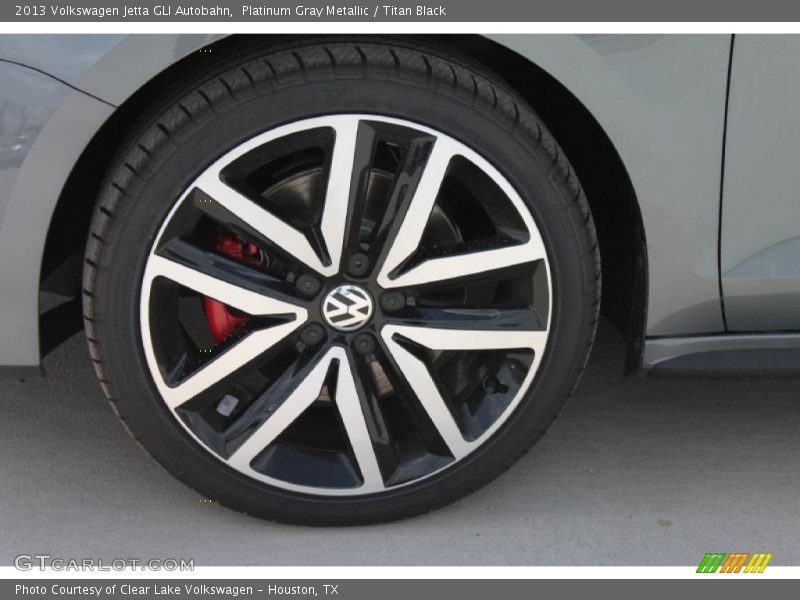 Platinum Gray Metallic / Titan Black 2013 Volkswagen Jetta GLI Autobahn