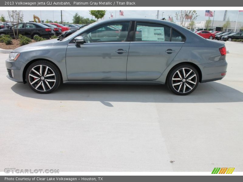 Platinum Gray Metallic / Titan Black 2013 Volkswagen Jetta GLI Autobahn