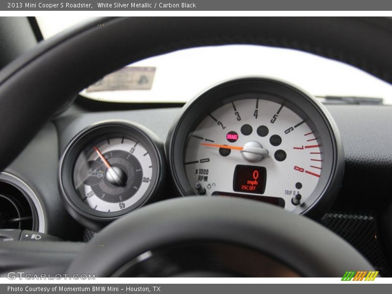 White Silver Metallic / Carbon Black 2013 Mini Cooper S Roadster