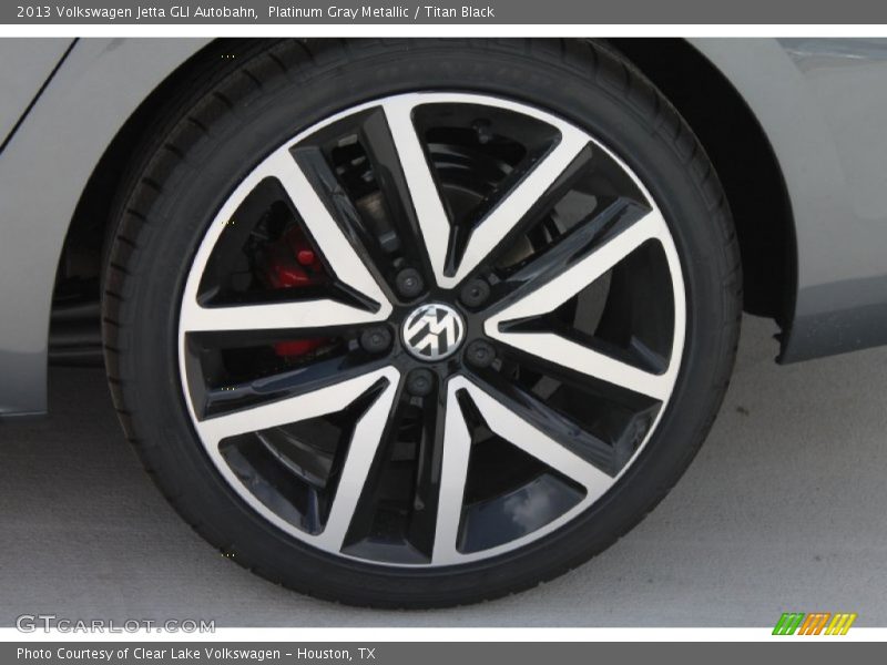 Platinum Gray Metallic / Titan Black 2013 Volkswagen Jetta GLI Autobahn
