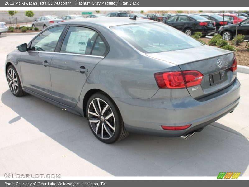 Platinum Gray Metallic / Titan Black 2013 Volkswagen Jetta GLI Autobahn