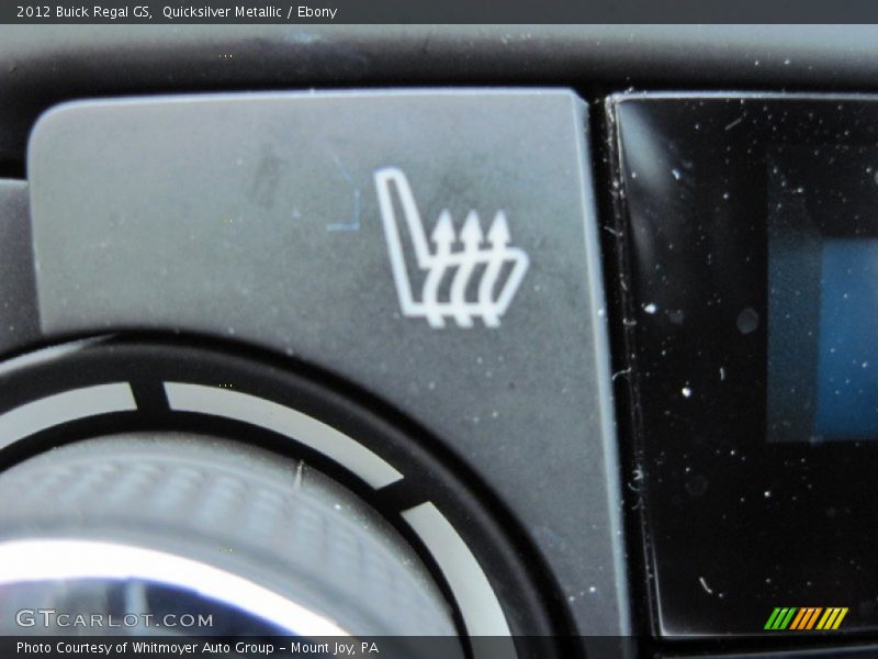Quicksilver Metallic / Ebony 2012 Buick Regal GS