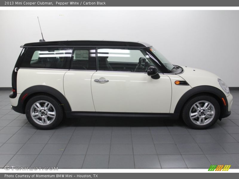 Pepper White / Carbon Black 2013 Mini Cooper Clubman