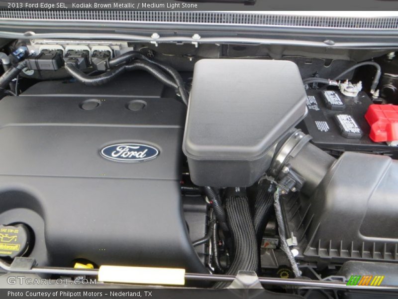 Kodiak Brown Metallic / Medium Light Stone 2013 Ford Edge SEL