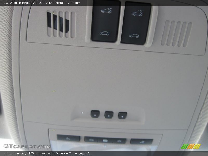 Quicksilver Metallic / Ebony 2012 Buick Regal GS