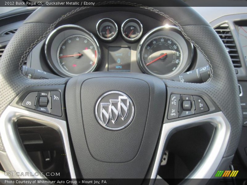  2012 Regal GS Steering Wheel