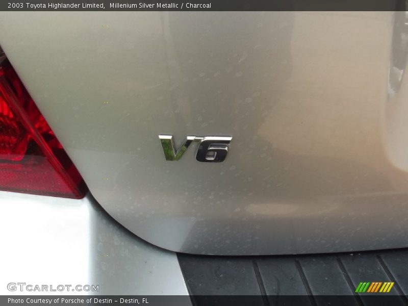 Millenium Silver Metallic / Charcoal 2003 Toyota Highlander Limited