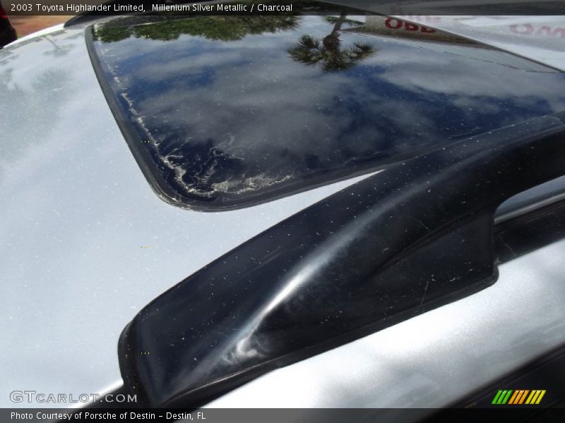 Millenium Silver Metallic / Charcoal 2003 Toyota Highlander Limited