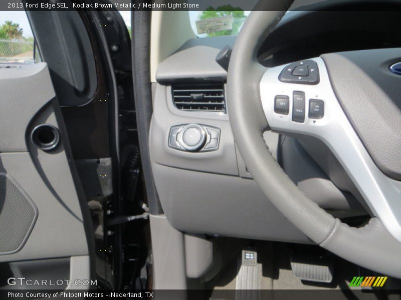 Kodiak Brown Metallic / Medium Light Stone 2013 Ford Edge SEL