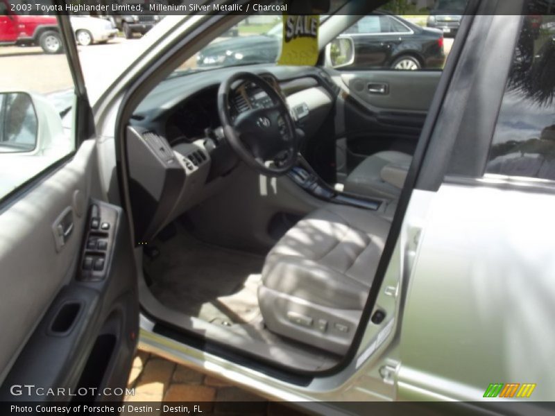 Millenium Silver Metallic / Charcoal 2003 Toyota Highlander Limited