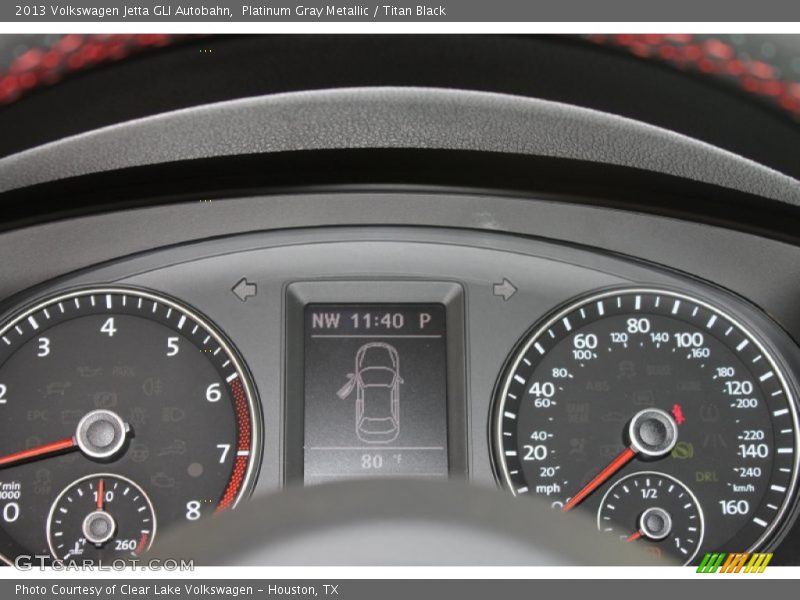 Platinum Gray Metallic / Titan Black 2013 Volkswagen Jetta GLI Autobahn