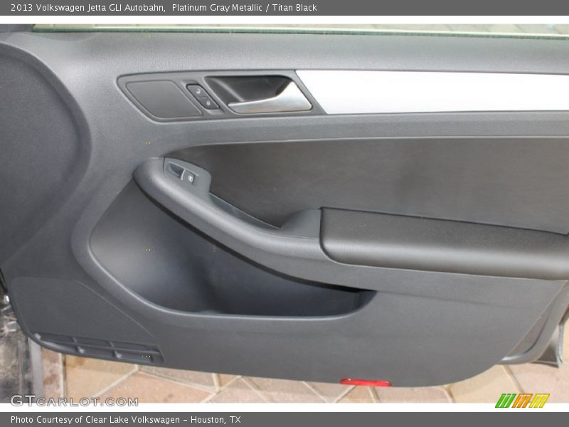 Platinum Gray Metallic / Titan Black 2013 Volkswagen Jetta GLI Autobahn