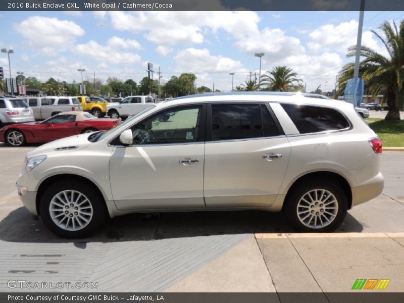 White Opal / Cashmere/Cocoa 2010 Buick Enclave CXL