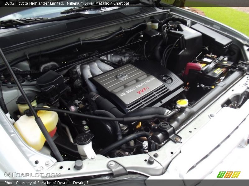 Millenium Silver Metallic / Charcoal 2003 Toyota Highlander Limited