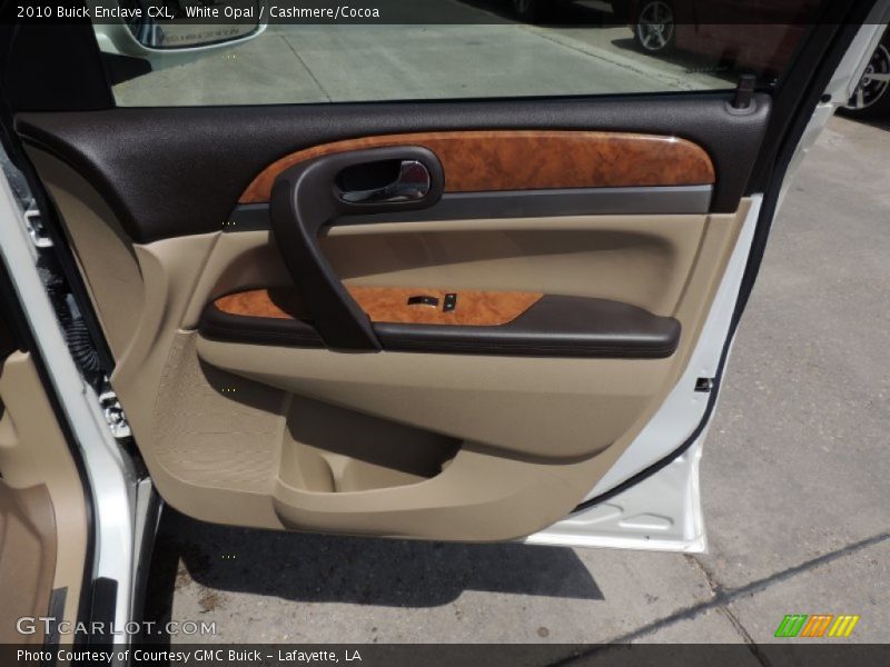 White Opal / Cashmere/Cocoa 2010 Buick Enclave CXL