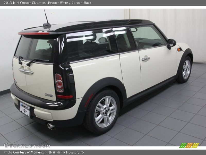 Pepper White / Carbon Black 2013 Mini Cooper Clubman