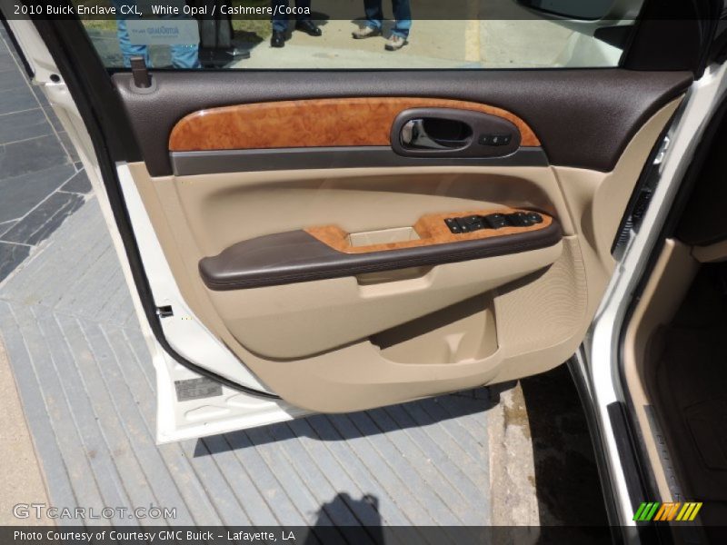 White Opal / Cashmere/Cocoa 2010 Buick Enclave CXL